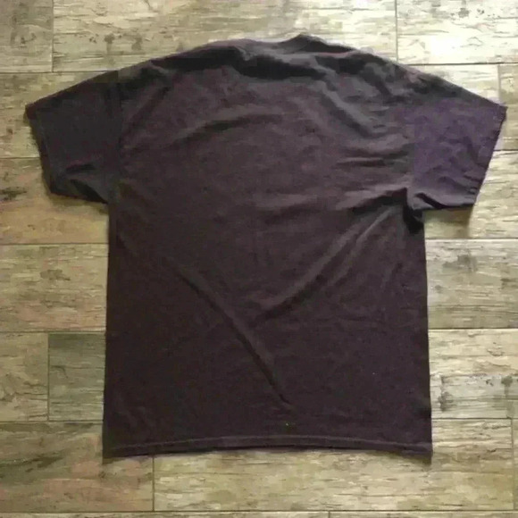San Francisco Bridge Scenery Burgundy? t-shirt Men Large - Picture 3 of 6